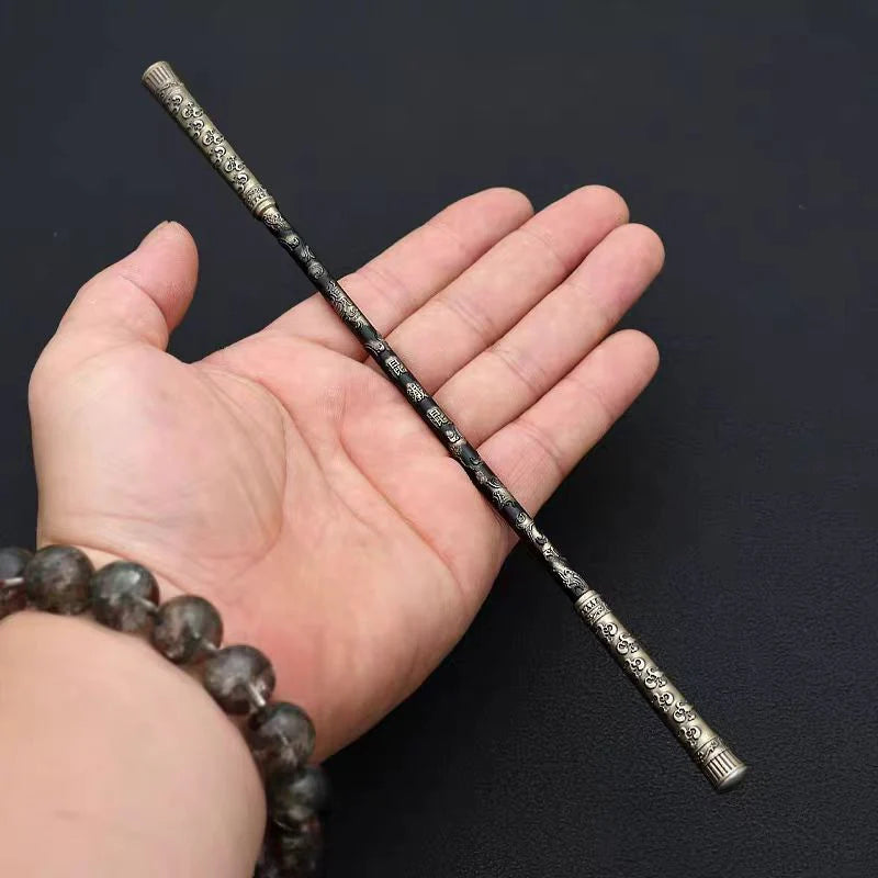 Bastón de hierro mixto, arma del Rey Demonio Wukong Toro de la mitología negra