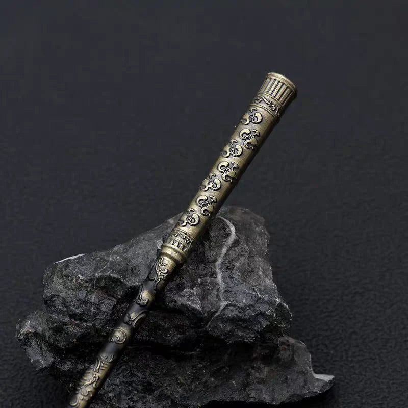 Bastón de hierro mixto, arma del Rey Demonio Wukong Toro de la mitología negra