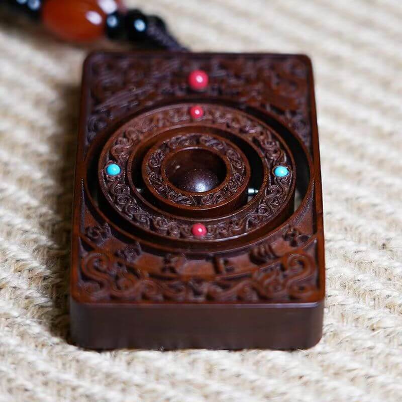 Amuleto Consagrado para la Buena Fortuna y la Protección: Colgante para que la Fortuna Gire a tu Favor 时来运转护身符