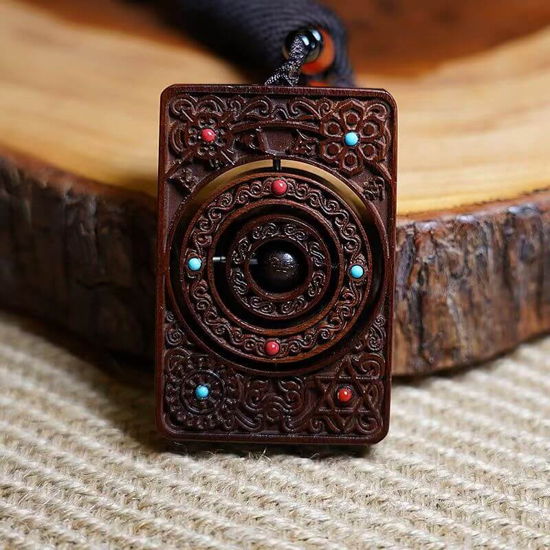 Amuleto Consagrado para la Buena Fortuna y la Protección: Colgante para que la Fortuna Gire a tu Favor 时来运转护身符