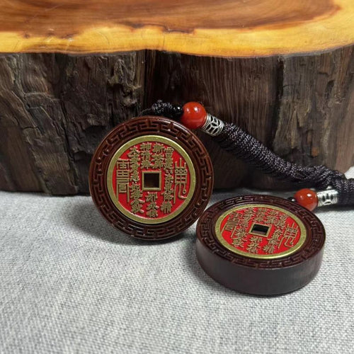 'Spirit of the Mountain' Coin and Heavenly Seal Pendant